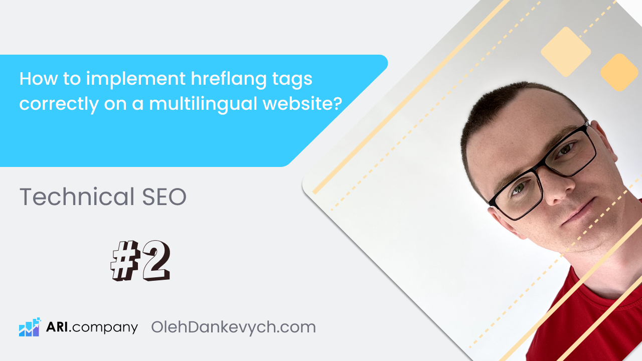 How to implement hreflang tags correctly on a multilingual website?