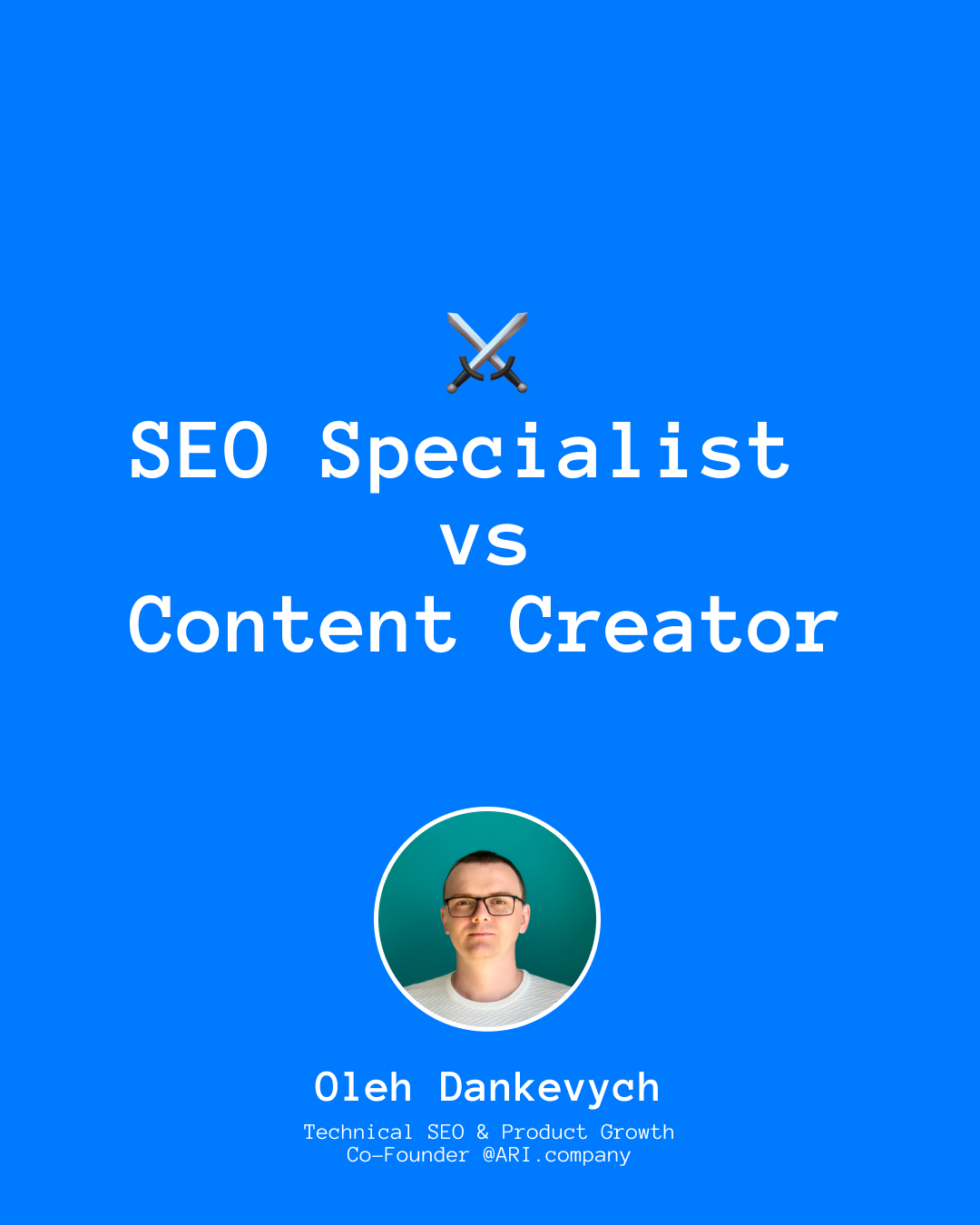 SEO Specialist vs. Content Creator_ A Clash of Concerns