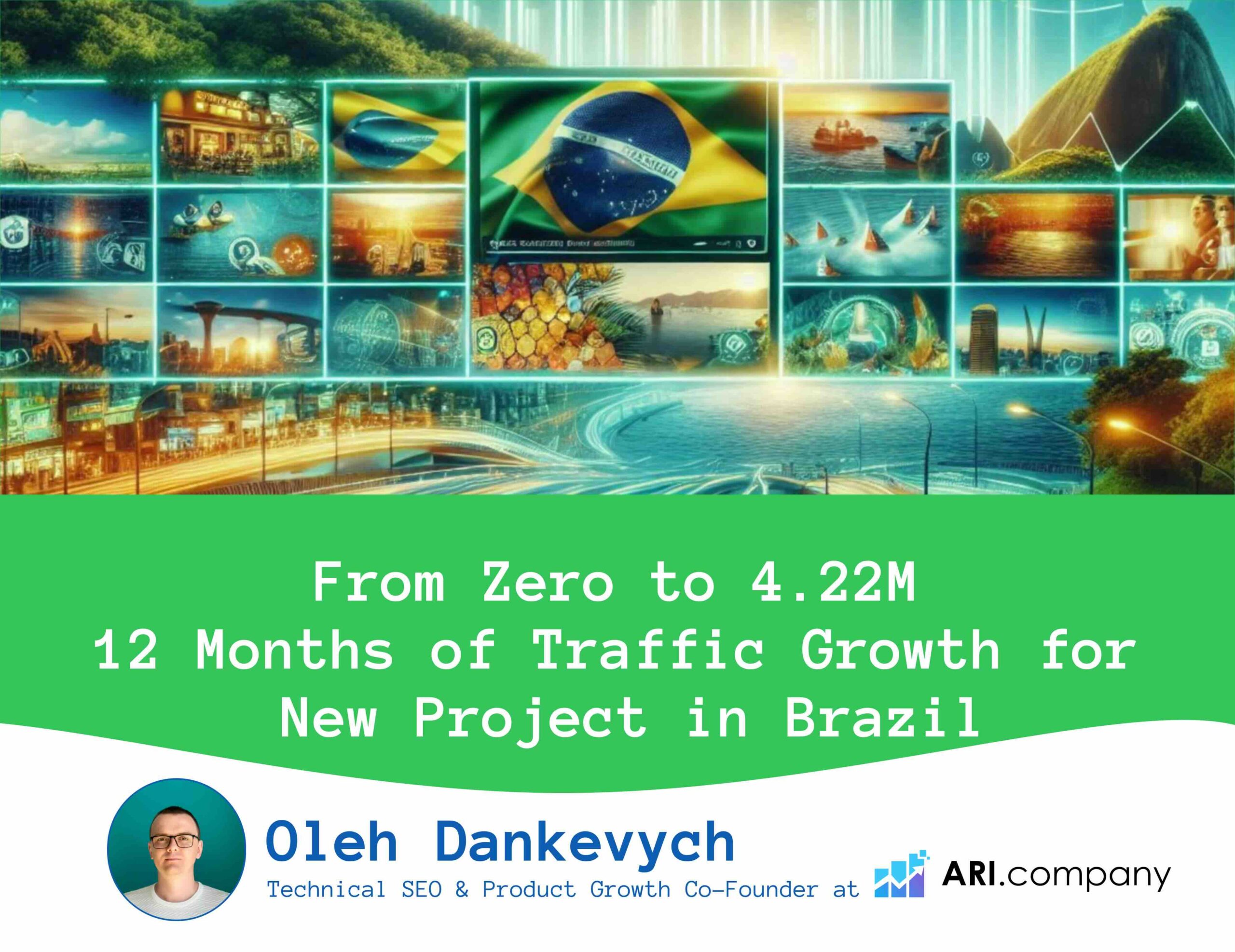 Success in Brazil Traffic Growth Achieved in 12 Months